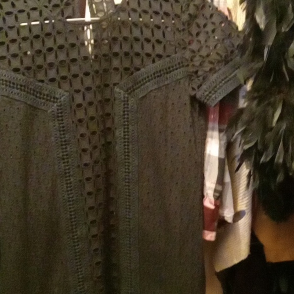 A beautiful black very unique 100% cotton knitted dress.